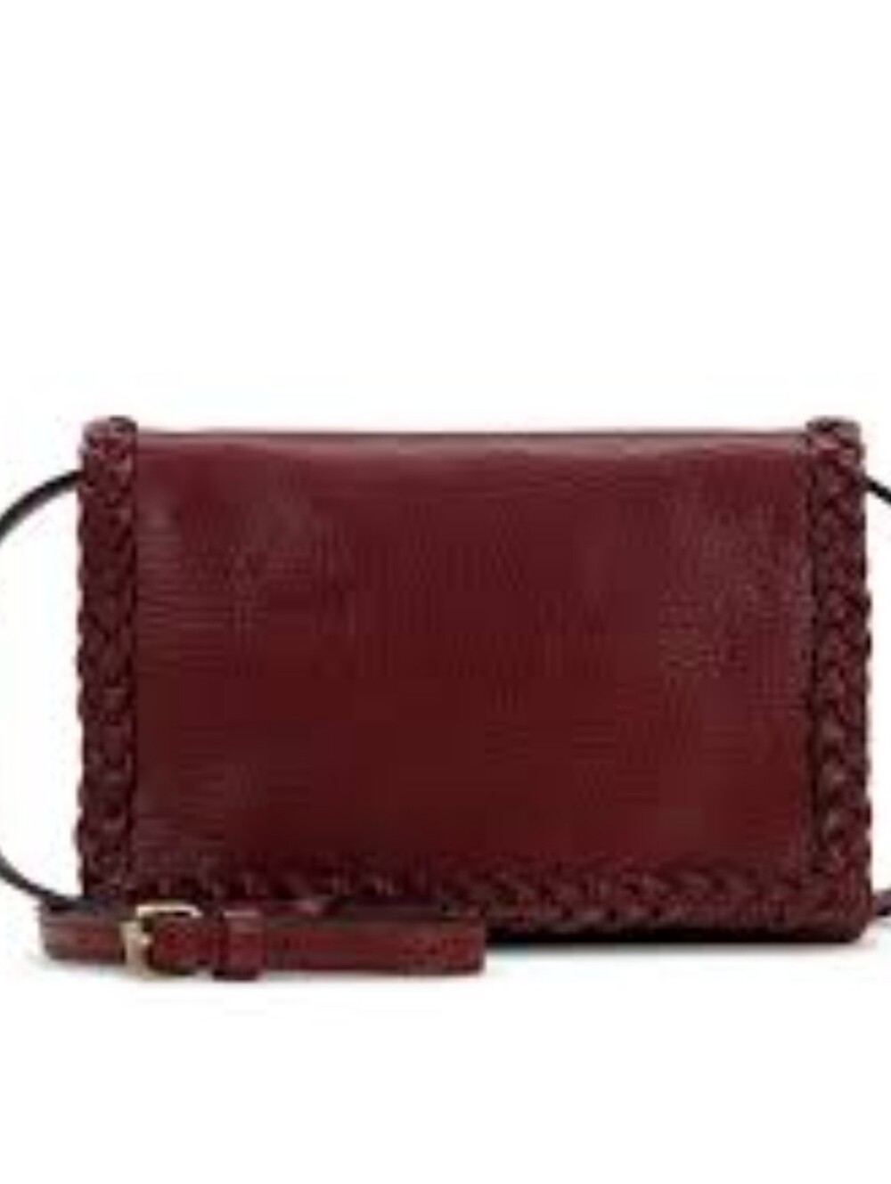 Patricia Nash Penley Braided Leather Crossbody Bag